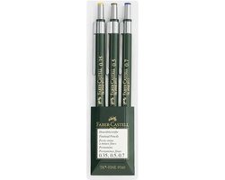 Foto: Faber castell vulpotlood tk fine 9760 3 delig set hb fc 136030