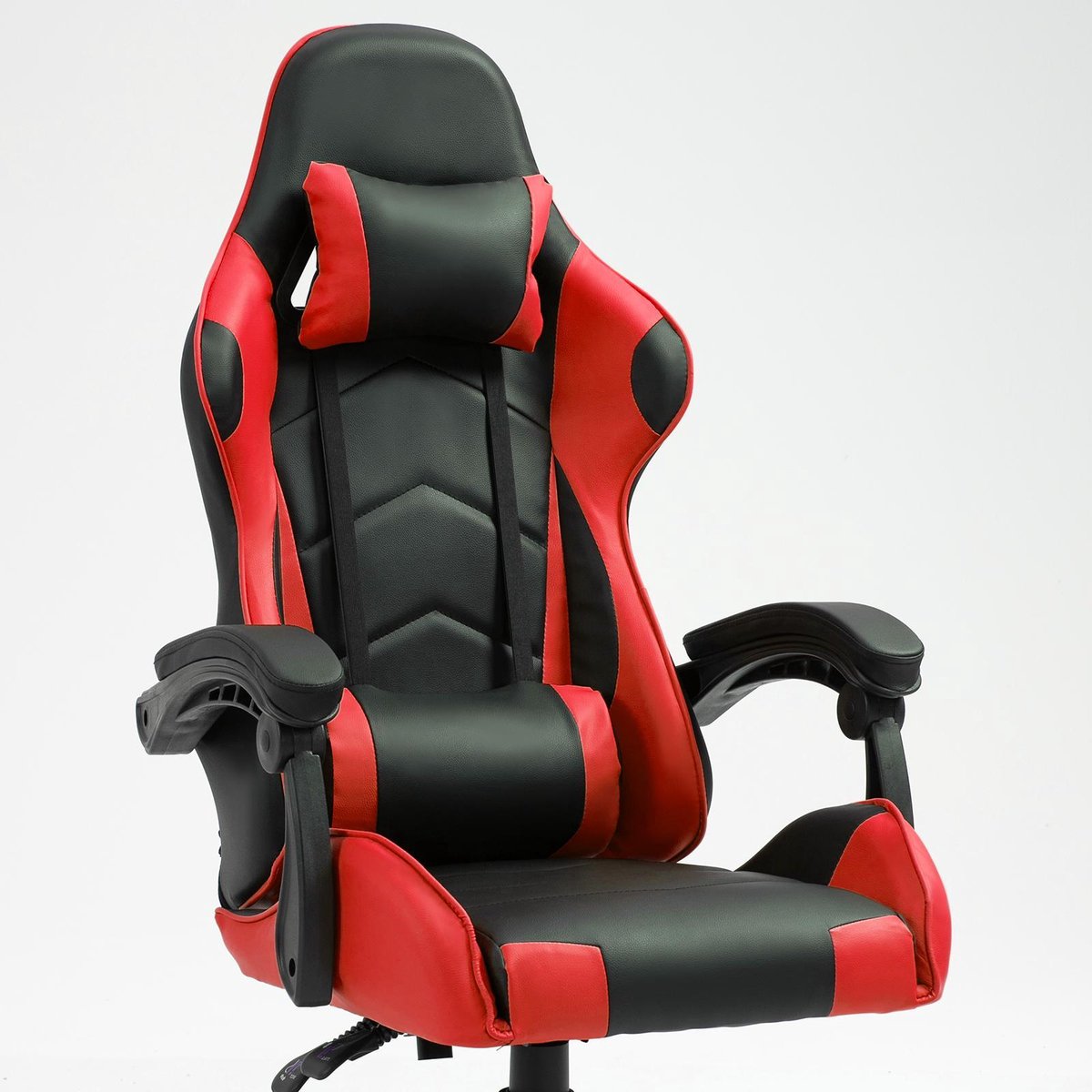 Afbeelding 3 van Alora Gaming stoel X-TREME - Rood - Met Nekkussen & Verstelbaar Rugkussen - Kunstleer - Gamestoel - Game Stoel - Gaming chair - Bureaustoel - Office Chair