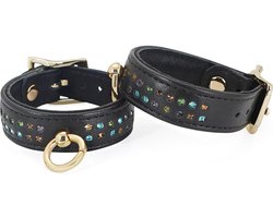 Liebe Seele - Shining Girl - Lederen Polsboeien Met Strass - Exclusief En Luxe Ontwerp