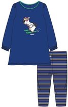 Woody Meisjes pyjama blauw - maat 3 mnd