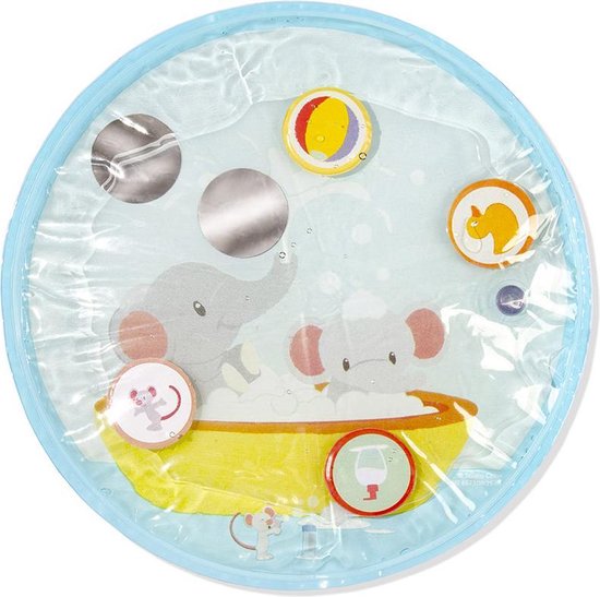 Studio Circus activiteitenmat met water tummy time - buikligtrainer educatief badspeelgoed