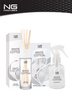 NG Room Spray + Diffuser White Cotton 100ml