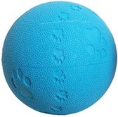 Vdm Hondenspeelgoed Piepbal 7,5 Cm Rubber Blauw