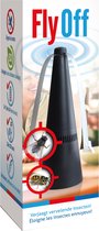 Bsi Ant-insectenventilator Fly Off Zwart/grijs/zilver