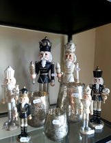 Alinterieur - Kerstfiguur - Notenkraker - Wit - Medium