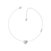 Guess Jewellery JUBN01066JWRHT-U Collier Zilverkleurig