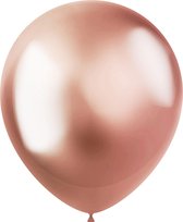 Ballonnen - Roségoud - Metallic - 33cm - 10st.**