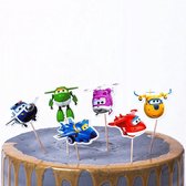 Planes Cupcake Prikkers | 24 Stuks | Trakteren | Taartdecoratie | Cupcakes