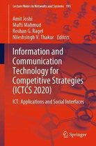 Information and Communication Technology for Competitive Strategies ICTCS 2020