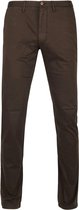 Suitable Chino Sartre Donkerbruin - maat 102