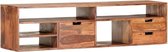 Tv meubel 140x30x35 cm massief sheeshamhout