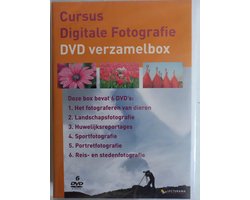 Cursus Digitale Fotografie DVD Verzamelbox