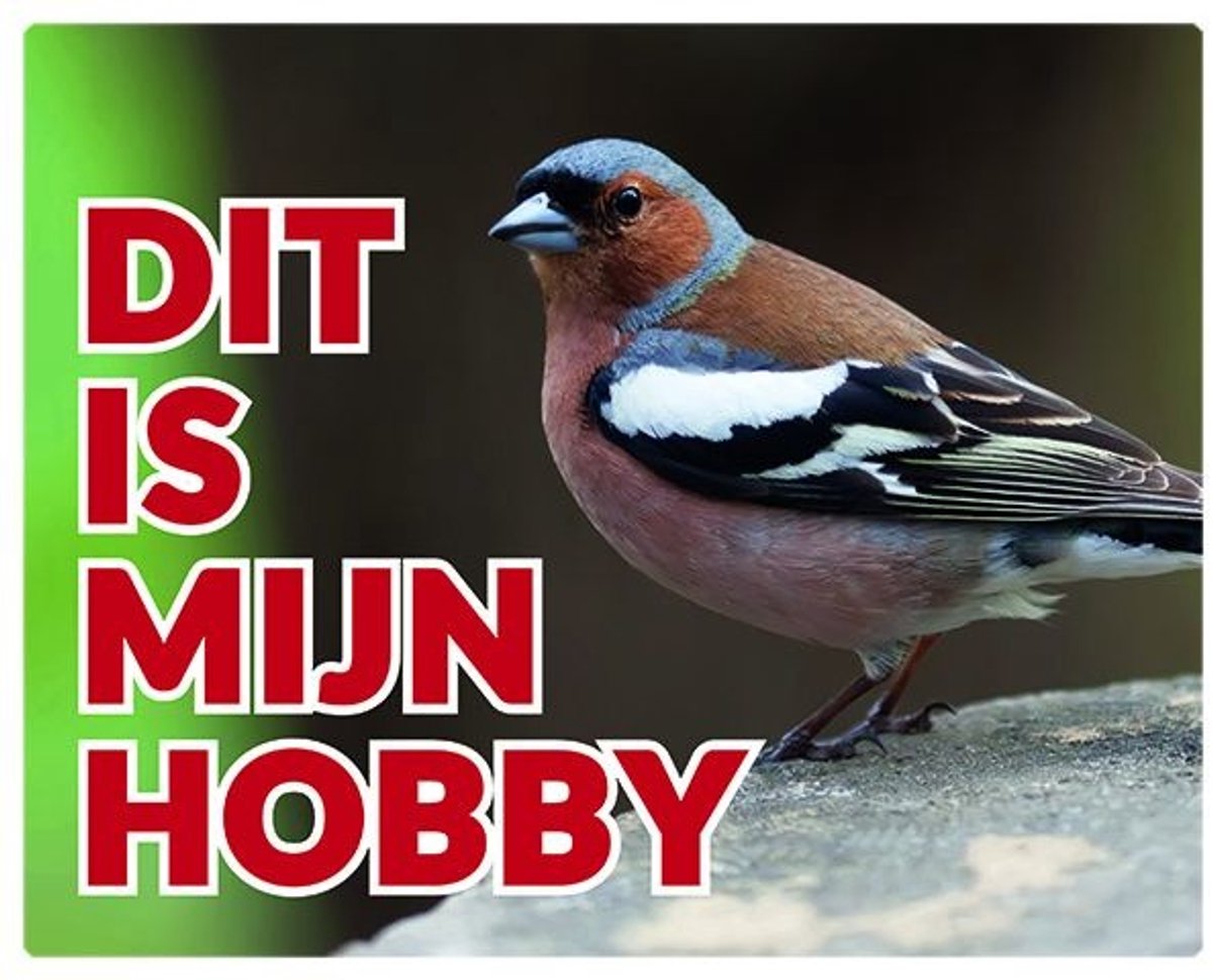 Vink Waakbord - Dit is mijn hobby