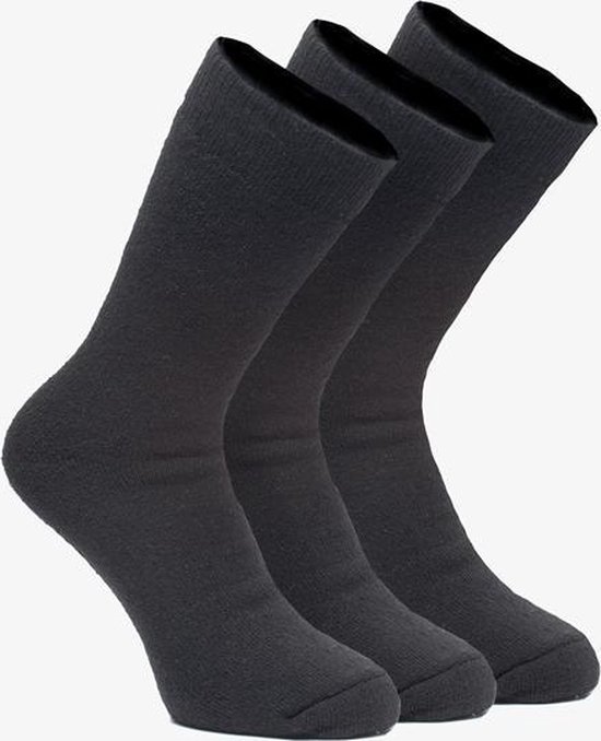 Lot de 3 paires de chaussettes thermiques - Noir - FEMME