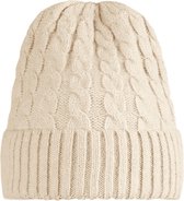 Jobo By JET - Gebreide muts - Off white - Luxe prachtige muts