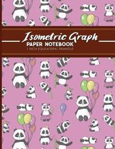 Isometric Graph Paper Notebook: 1 Inch Equilateral Triangle