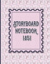 Storyboard Notebook 1.85: 1: Storyboard Template
