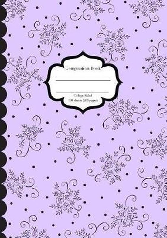 Composition Book College Ruled 100 Sheets (200 Pages), Nami Nakamura