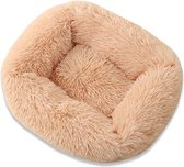 Viesta - Zacht fluffy kattenmandje - Beige Creme