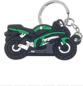 Akyol - Motor Sleutelhanger - Motor - Motorrijder - Leuk kado voor iemand die van motor rijden houd - 2,5 x 2,5 CM