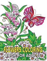 Flowers Coloring Book For Adults