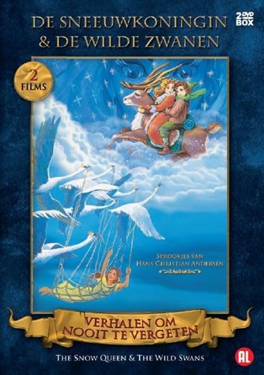 Sneeuwkoningin/De Wilde Zwanen (DVD)