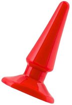 Buttplug 10cm rood