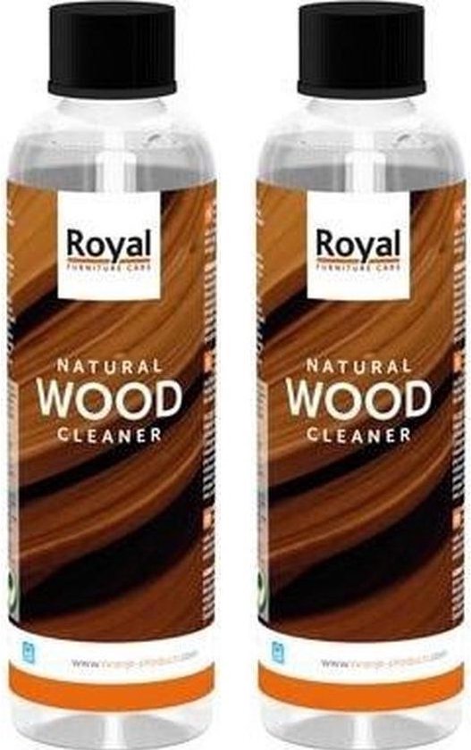 Royal des meubles Royal - Natural Wood Cleaner 2 x 250ml - Nettoyant pour bois