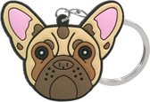 Akyol - Bulldog Sleutelhanger - Sleutelhanger hond - Dieren - Huisdier cadeau - Honden - Dogs keychain - Hondenaccessoires - Hondenspeelgoed