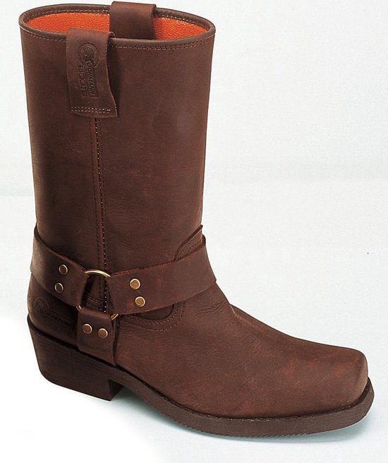 Motorlaarzen Kochmann CRUISER 1000 bruin rubberzool maat 38 (let op: valt minimaal een halve maat groter uit)