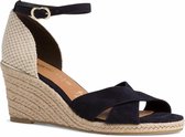 Tamaris Dames Sandaaltje 1-1-28026-36 805 blauw normal Maat: 37 EU