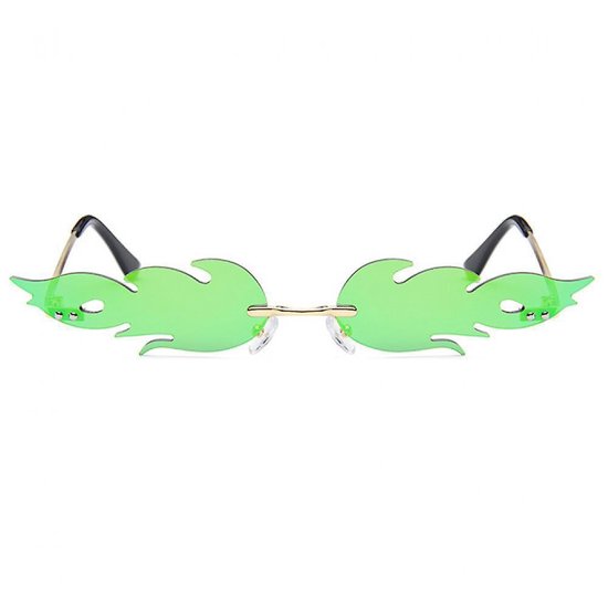 Romantiek Ontwarren Verlating Freaky Glasses® - Vlammen Zonnebril – Festival Bril – Rave Zonnebril -  Snelle Planga –... | bol.com