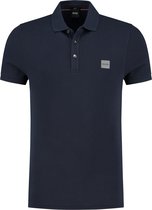 Hugo Boss Passenger 1 Poloshirt - Mannen - Donkerblauw - Lichtgrijs