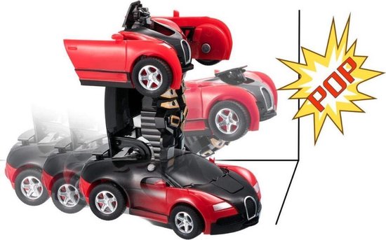 Transformers - Transformers Speelgoed - 2 in 1 Transformers - Robot Auto - Cadeautip - Geen personage