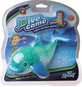 badspeelgoed Dive game junior 13 cm kunststof groen