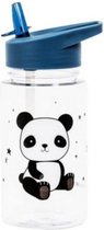 drinkfles Panda junior 450 ml tritan blauw