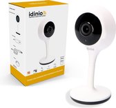 IDINIO Full HD IP beveiligingscamera met app - spreken & luisteren - binnencamera wit
