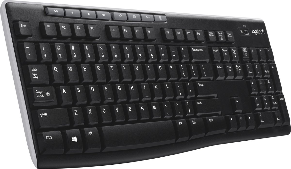 Logitech LGT-K270-US Draadloos Keyboard Standaard Usb Us International | bol.com