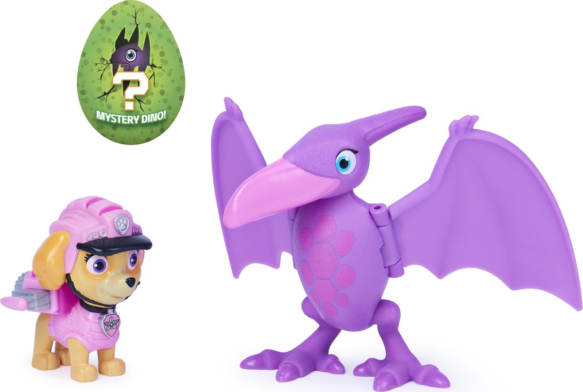 PAT PATROUILLE - Pack de 2 figurines articulées MARCUS DINO RESCUE