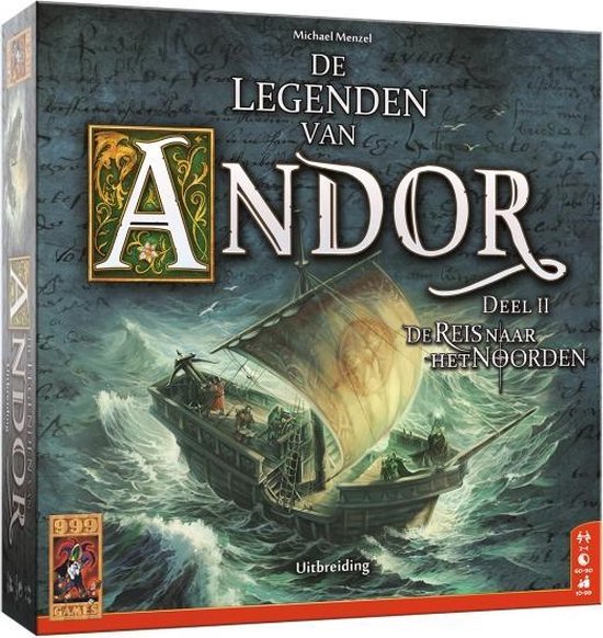 Thumbnail van een extra afbeelding van het spel bordspel De Legenden van Andor: Reis naar Noorden