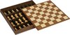 Afbeelding van het spelletje klassiek schaakspel 49 x 48,3 duralbaster bruin