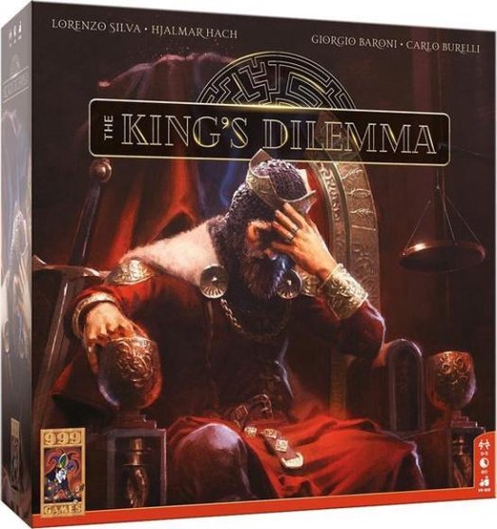 Afbeelding van het spel gezelschapsspel The King's Dilemma 10 cm 478-delig