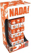 dobbelspel Nada! oranje/wit