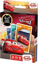 kaartspel 4-in-1 Disney Pixar Cars karton 32-delig