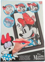 Slammer - Minnie Mouse - Diamond Painting Schilderij - Kinderen - Schilderen - Knutselen - Vrije Tijd - Hobby - Minnie Mouse - Disney - Knutsel Pakket - Glitters - Diamand - Gratis Verzending