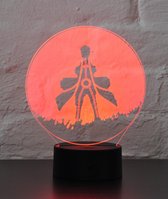 3DNimeLeds - Naruto Circle Design - Naruto - Lampe 3D - Led Light - Anime