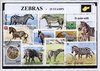 Afbeelding van het spelletje Zebra's – Luxe postzegel pakket (A6 formaat) : collectie van 25 verschillende postzegels van zebra's – kan als ansichtkaart in een A6 envelop - authentiek cadeau - kado - geschenk - kaart - Equidae - paardachtige - strepen - zwart wit - hoefdier