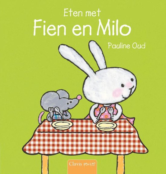 Cover van het boek 'Eten met Fien en Milo' van Pauline Oud
