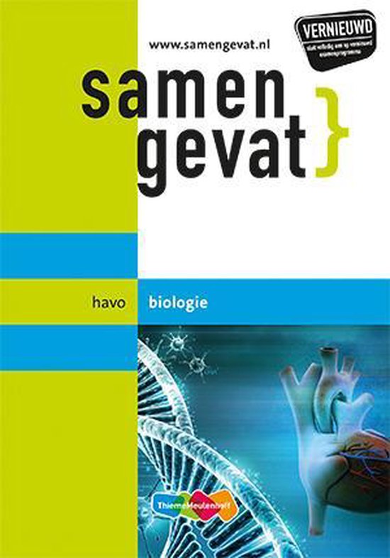 Boek cover Samengevat havo Biologie van E.J. van der Schoot