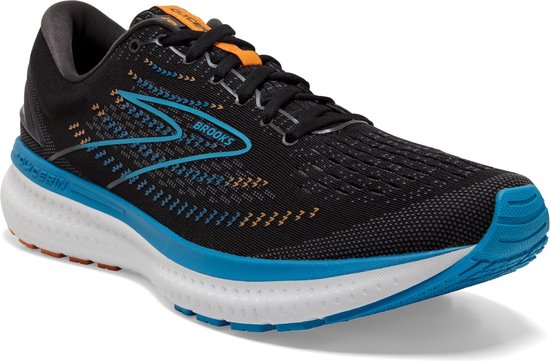 Brooks Glycerin 19 Sportschoenen - Maat 42 - Mannen - zwart - blauw -  oranje | bol.com